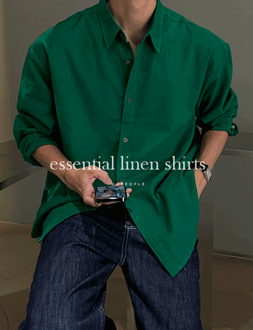 마일드 데일리 린넨셔츠(linen fabric) (입고지연 5.7(화) 입고예정)